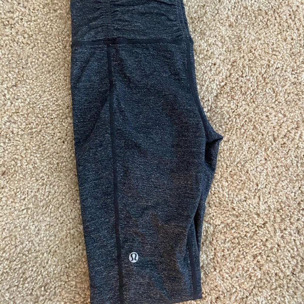 Grey charcoal lululemon pants size 6